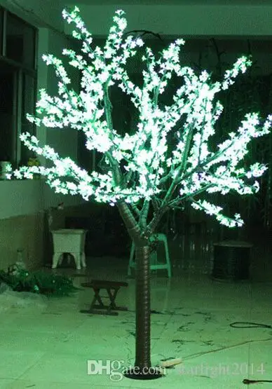 

Artificial Cherry Blossom Tree lamp led Christmas tree Light 1040pcs LED Bulbs 2m/6.5ft Height 110/220VAC Rainproof Outdoor Use