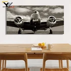 Классические винтажные картины самолета картина маслом на холсте плакаты и принты настенные картины для гостиной