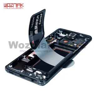 Инструмент Qianli, Сверхтонкая карточка для разборки лопатки, предназначенная для изогнутого экрана Samsung, iPhone, iPad, инструмент для открытия экрана, нож