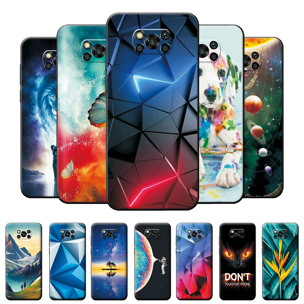 case for xiaomi poco x3 nfc case xiaomi poco x3 pro soft silicone back cover for xiaomi poco x3 nfc tpu phone case poco x3 pro free global shipping