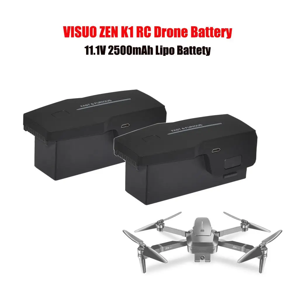 RCtown Visuo ZEN K1 GPS RC Дрон батарея 11 1 В 2500 мАч литий-полимерная | Игрушки и хобби