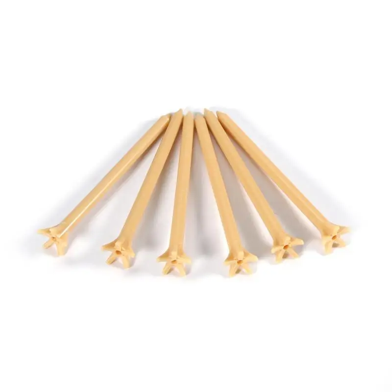 100 шт./упак. многоцветный Профессиональный Нулевое трение 5 зубец 83 мм для игры в