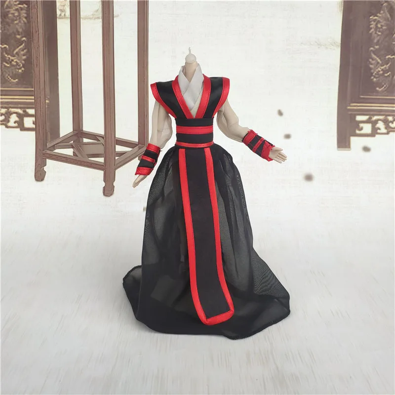 1 Allaosify 1/6 костюм в китайском стиле BJD аксессуары для кукольной одежды - Цвет: 1