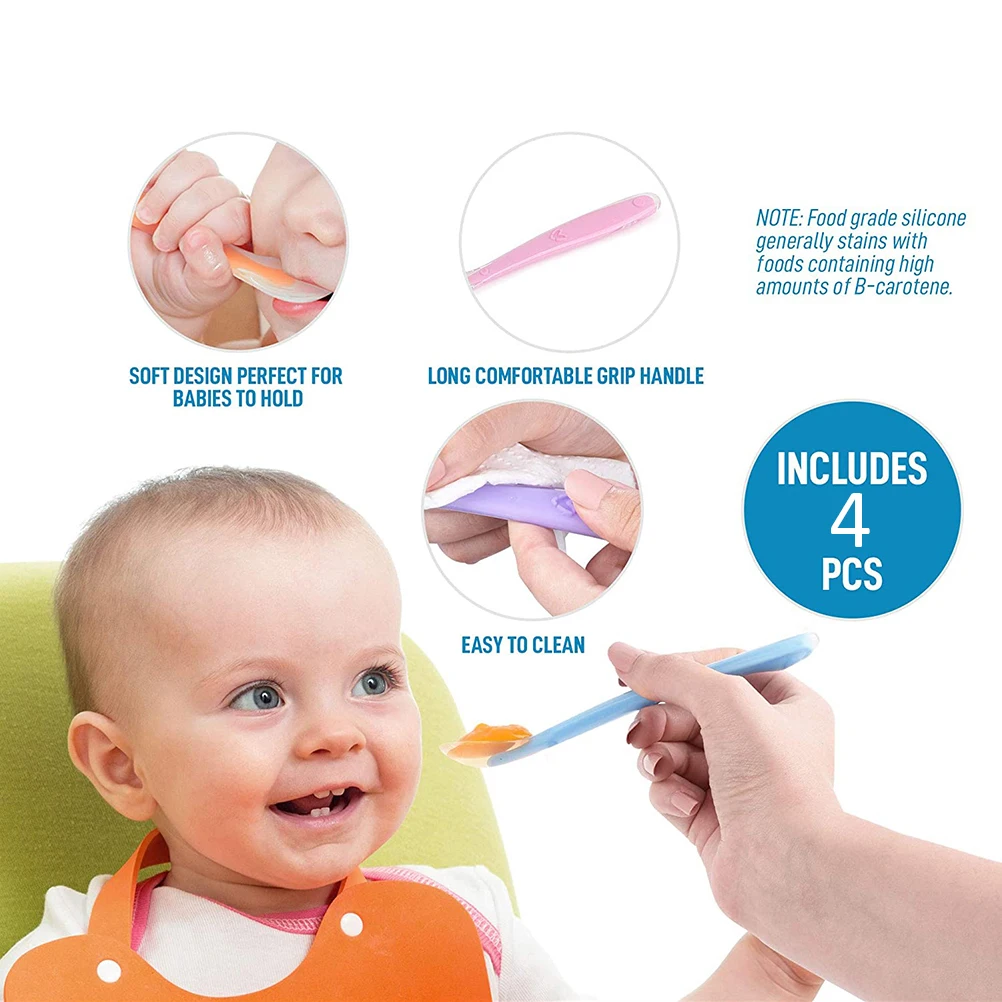 Детские Ложки блюда для кормления посуда детей столовые приборы ложка