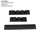 Клавиши Razer 6.0u Corsair Logitec 6.5u Space Bar PBT, колпачки клавиш Double Shot, дополнительные 8 клавиш, клавиши Ctrl Alt Wins для механической клавиатуры
