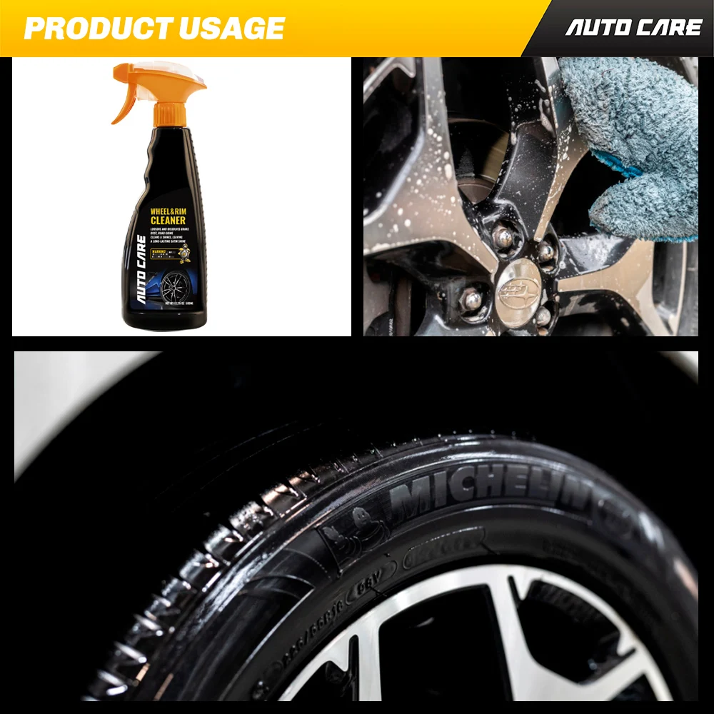 Жидкость для мытья шин 500 мл гидрооснова защитный гель автомобиля с