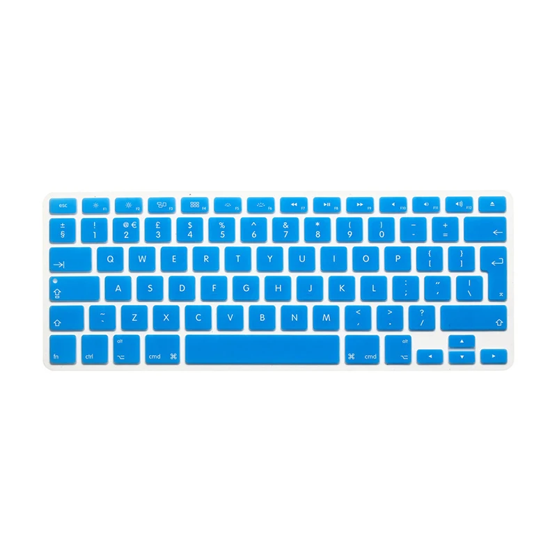 Ультратонкий чехол для клавиатуры MacBook Air Pro Retina 13 15 17 дюймов A1466 A1502 A1398 A1286