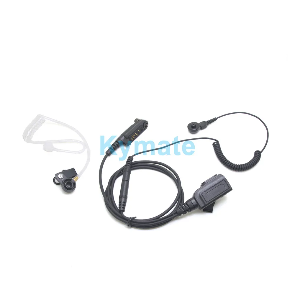 Трубчатый наушник для Hytera PD685 X1p X1e PD682 PD600 PD605 PD662 PD665 PD602 PD680 Двусторонняя