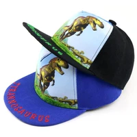 doitbest 2020 new child baseball cap hip hop 2 to 8 years old kids sun hat printed dinosaur boys girls caps snapback hats