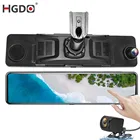 Автомобильный видеорегистратор HGDO12, зеркало заднего вида, Android, GPS, WiFi, 2 + 32 ГБ, FHD 1080P