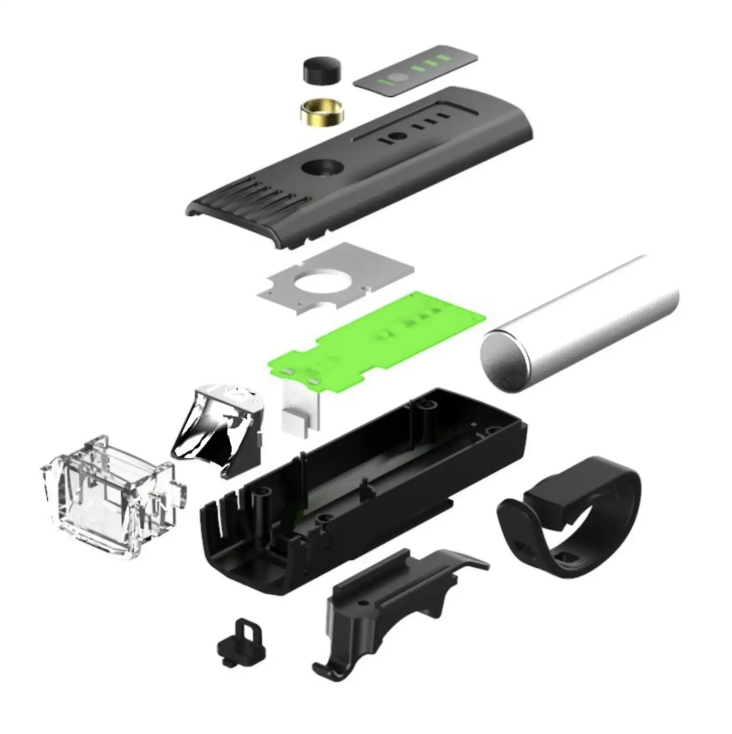 

Bicycle Headlight 2500mAh 300Lumen Flashlight USB Chargeable Mountain Bike Headlights Bicycle Accessories