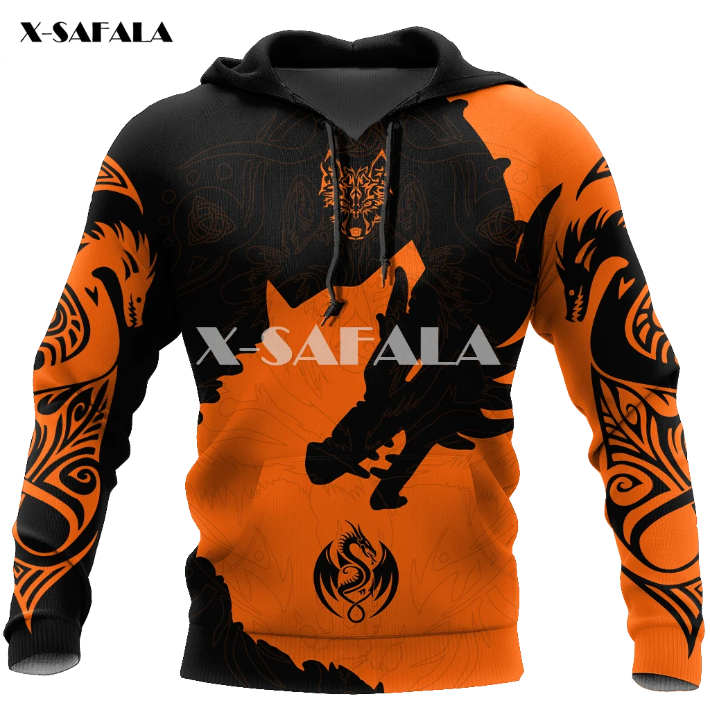 

Amazing Wolf Dragon Spirit Tattoo 3D Print XS-7XL Hoodie Man Women Harajuku Outwear Zipper Pullover Sweatshirt Unisex-19