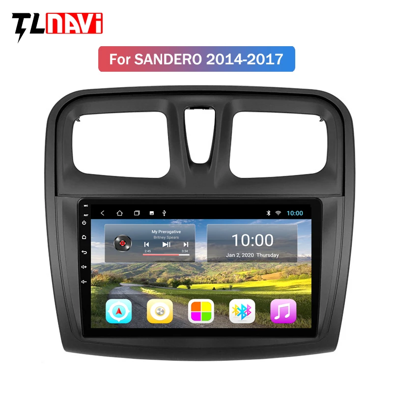 2 Гб ОЗУ 9 дюймов для Renault Logan 2012 2019 Sandero 2014 символ Автомагнитола мультимедийный