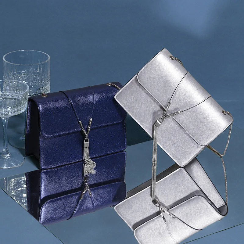 

NUCELLE женская сумка 2020 летняя новая модная простая сумка через плечо Повседневная сумка-мессенджер в Корейском стиле с цепочкой квадратная с...