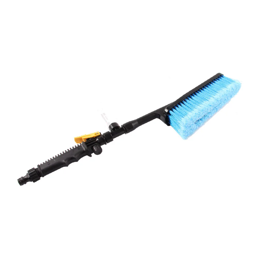 Щетка для мойки автомобиля длинная ручка с насадкой шланга 1 шт. | Автомобили и