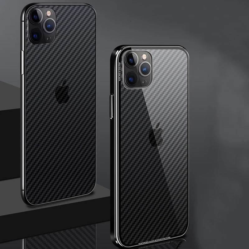 Задняя пленка из углеродного волокна для Apple iPhone 11 Pro 11Pro Max 3D полное покрытие