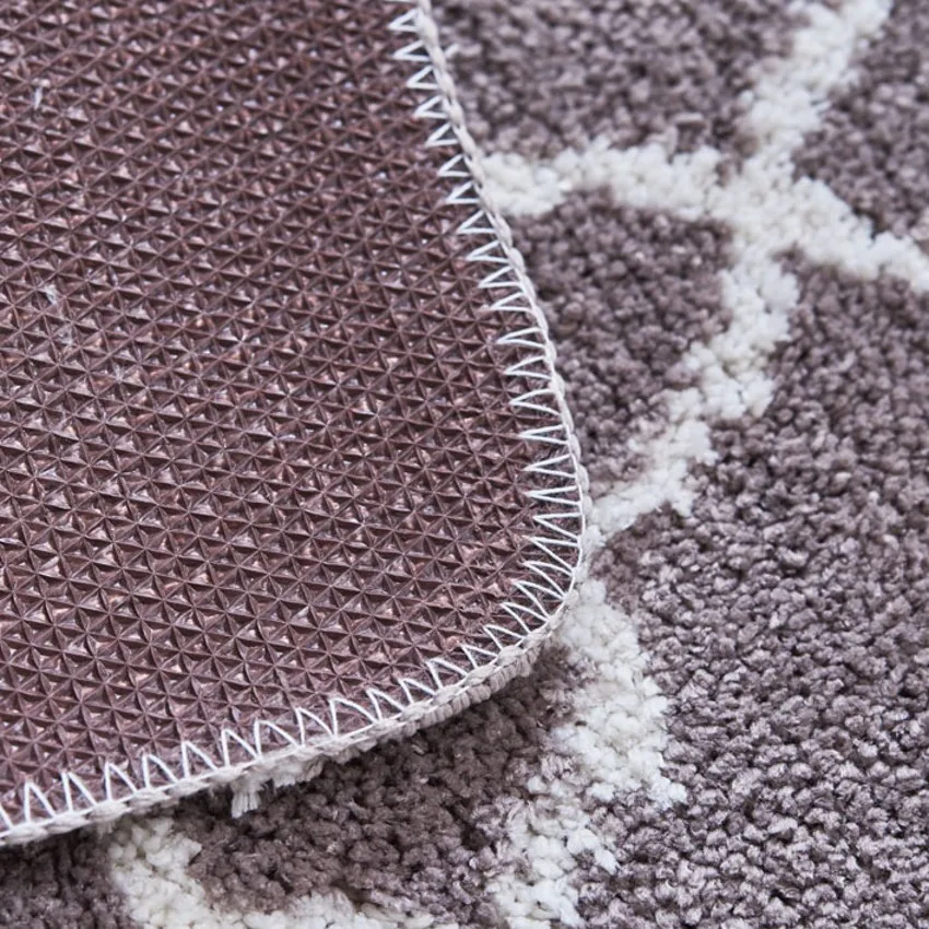 Moroccan Trellis Design Area Rug, traditional lattice bedside carpet,Modern Design Perfect for Any Floor