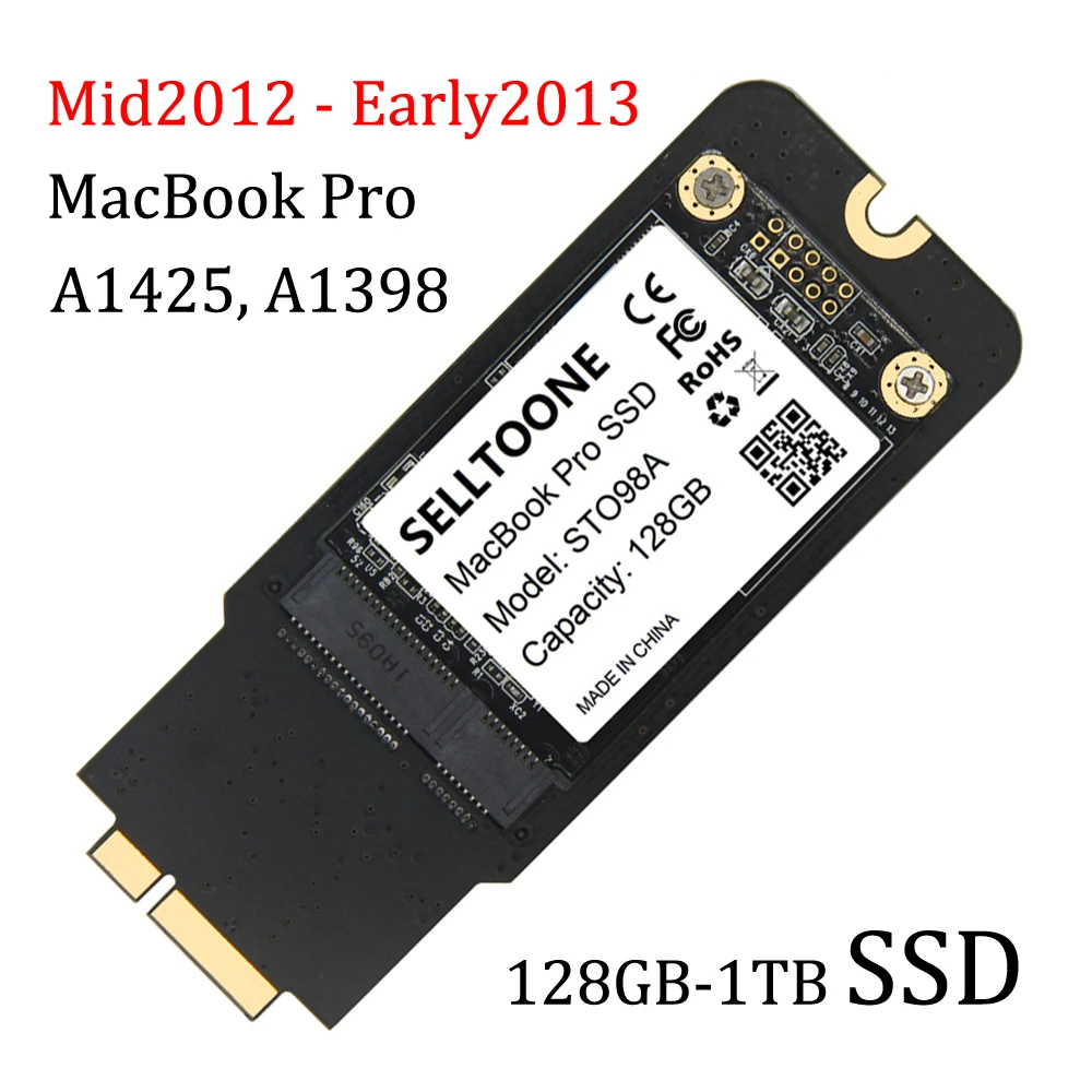 EMC 2557 2672 Macbook Pro Retina 13 &quotA1425 15&quot A1398 Blade SSD твердотельный накопитель 128 ГБ 256 512 ТБ