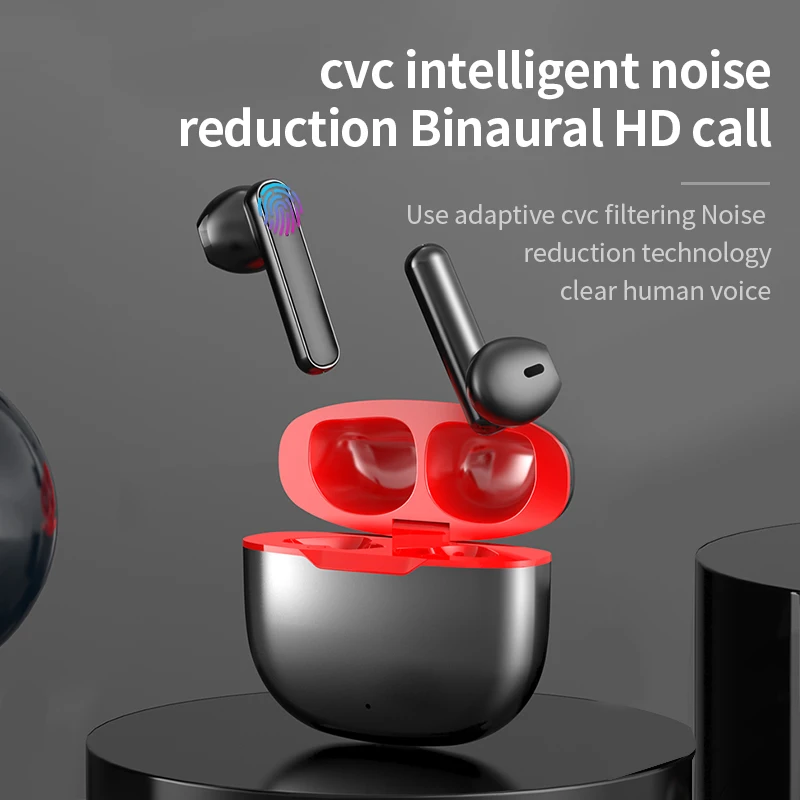 

L33 TWS Bluetooth Earphones Air Wireless Headphones Sports Earbuds With Mic Matte Touch Bass Stereo Headset PK i90000 i12 i7s