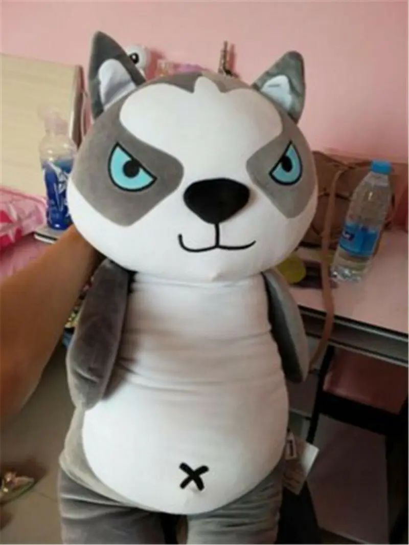 

Cuddly 80cm Big Husky Shiba Dog Inu Hug Cushion Plush Soft Toys Pillow Doll Gift Stuffed Animals Cute Plush Toys For Children