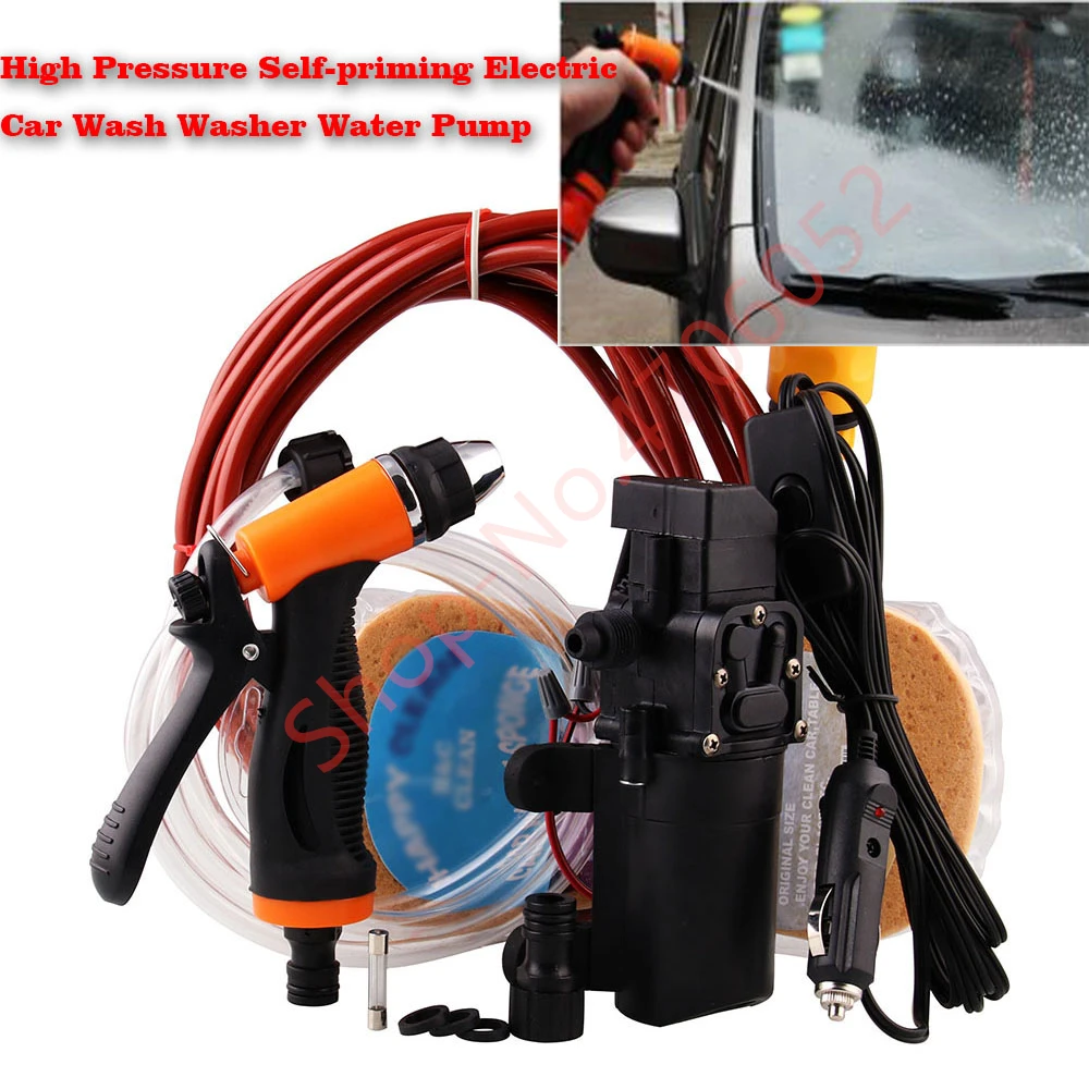 Самовсасывающая Электрическая Мойка высокого давления для автомобиля водяной