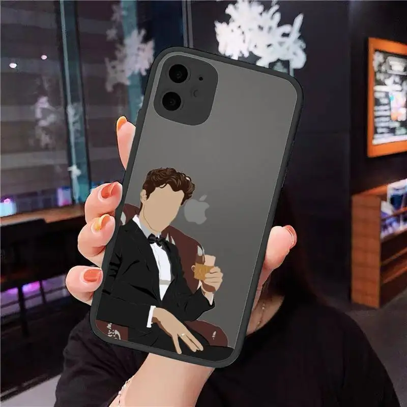 

Shawn Mendes pop singer star Phone Cases Matte Transparent for iPhone 7 8 11 12 s mini pro X XS XR MAX Plus cover funda