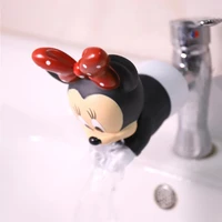 disney minnie mickey mouse faucet extender water saving cartoon faucet extension tool children washing hands bathroom kitchen
