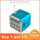 Универсальный компактный цифровой FM-радиоприемник, Портативный FM-радиоприемник со светодиодным дисплеем, громкий динамик с поддержкой TF-карты