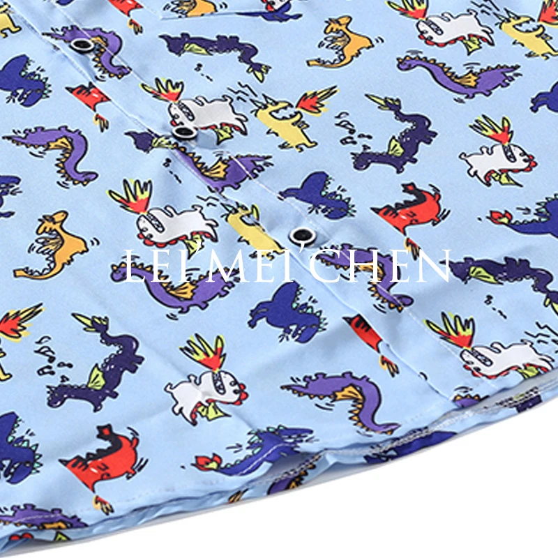 

LEIMEICHEN Casual Printed Long Sleeve Shirt Men High Streetwear 2020 Fall Women Shirt Retro Shirts Harujuku Mens Shirt ZJ927