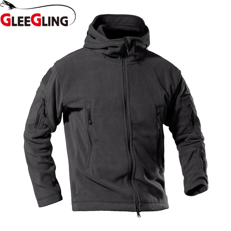 GLEEGLING одежда для рыбалки черная армейская зеленая уличные спортивные рубашки