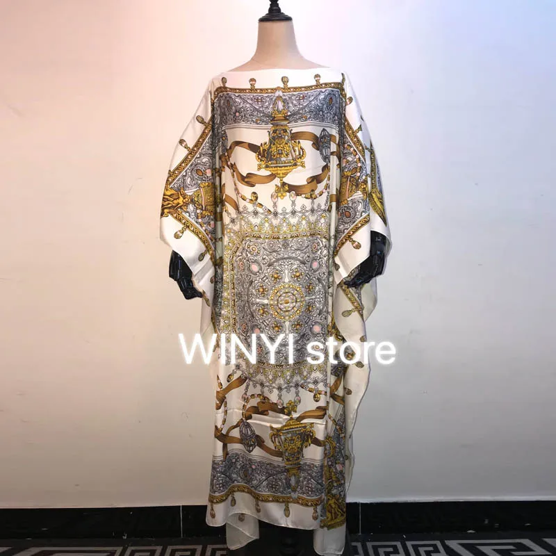WINYI женское богемное Макси платье с цветочным рисунком плать летнее длинным