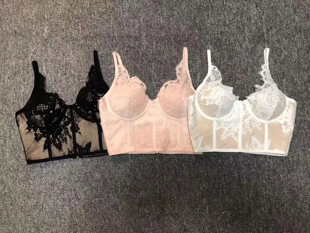 Женский летний пикантный топ на шнуровке спагетти бретельках сетчатый черный