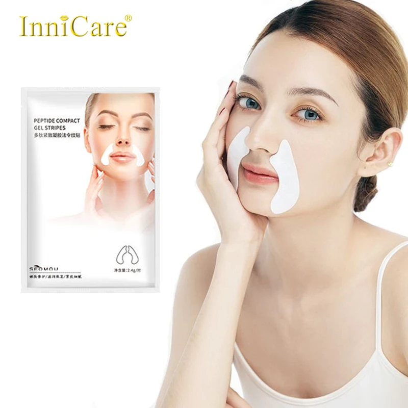 

5Pcs Anti Wrinkle Face Mask Cheek Facial Patches Sticker Stripe Firming Skin Facial Gel Moisturizing Beauty Skin Care Cosmetics