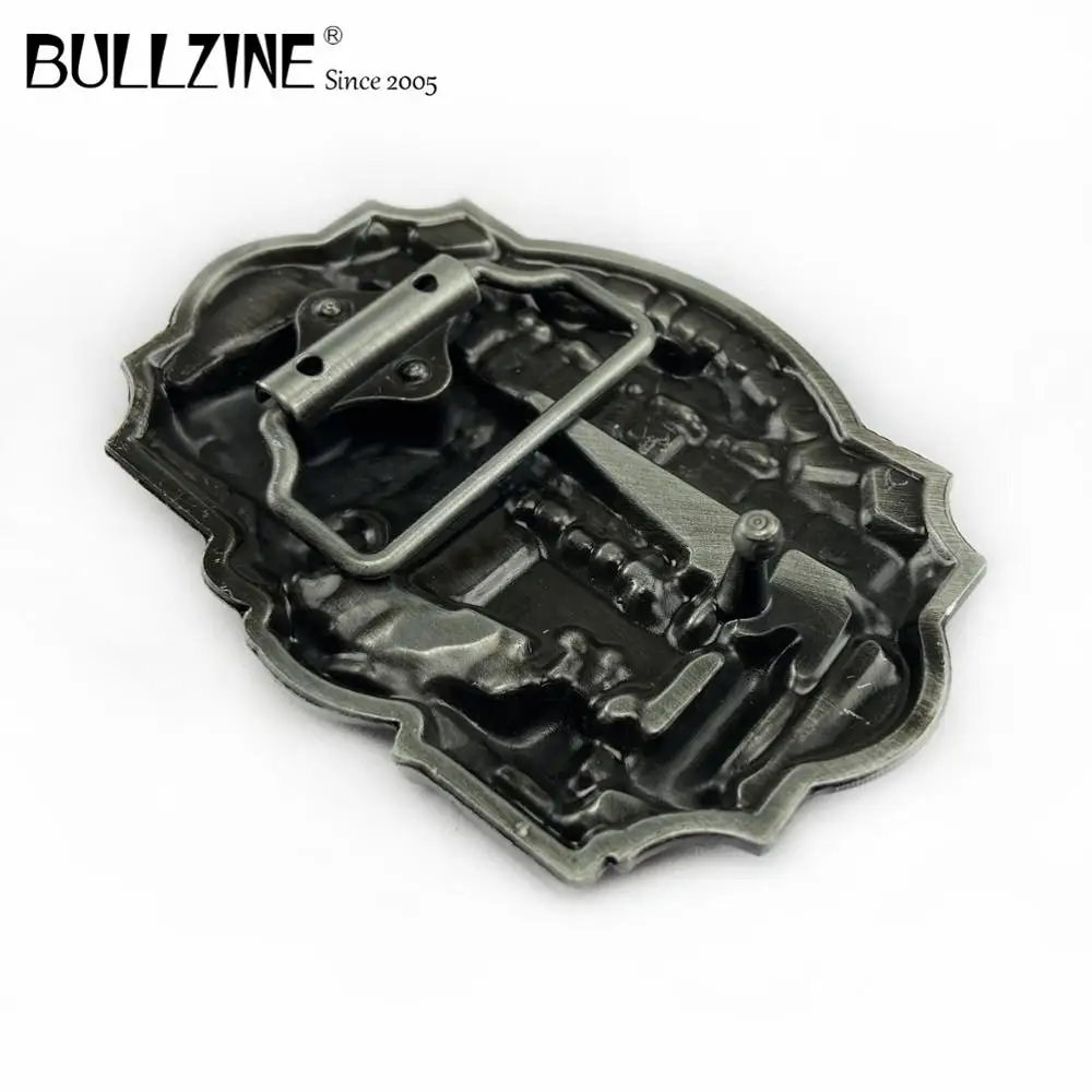 В Bullzine Пожарного пряжки ремня с оловянной отделкой FP 02720 1 подходит для детей на