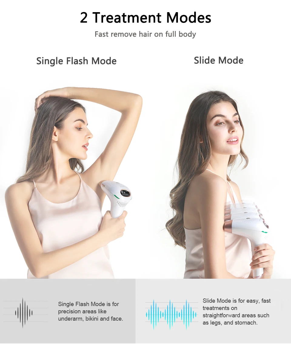 Эпилятор лазерный IPL для удаления волос 1000000 вспышек домашнее устройство