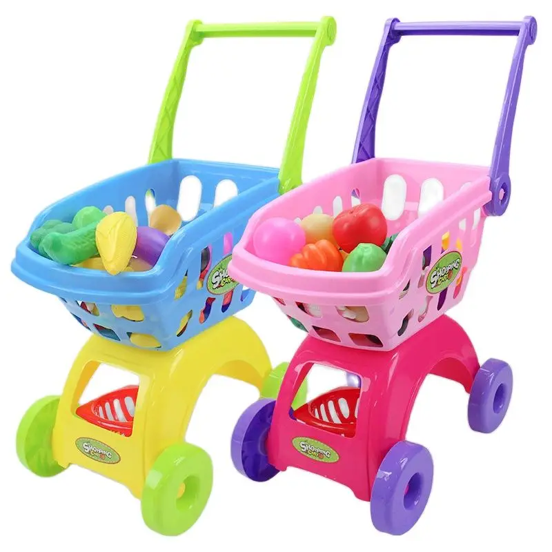 Детская мини-тележка для супермаркета игрушечная тележка детей | Игрушки и хобби