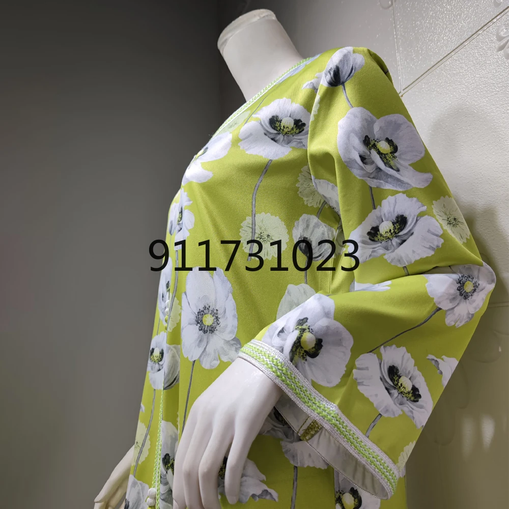 Abayas для женщин Дубай мусульманская Свадебная вечеринка Длинные платья богемный