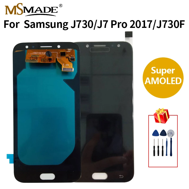 Enlarge 2022 Super AMOLED For Samsung Galaxy J7 Pro 2017 J730 LCD Display Touch Screen Digitizer Assembly Replacement Parts For