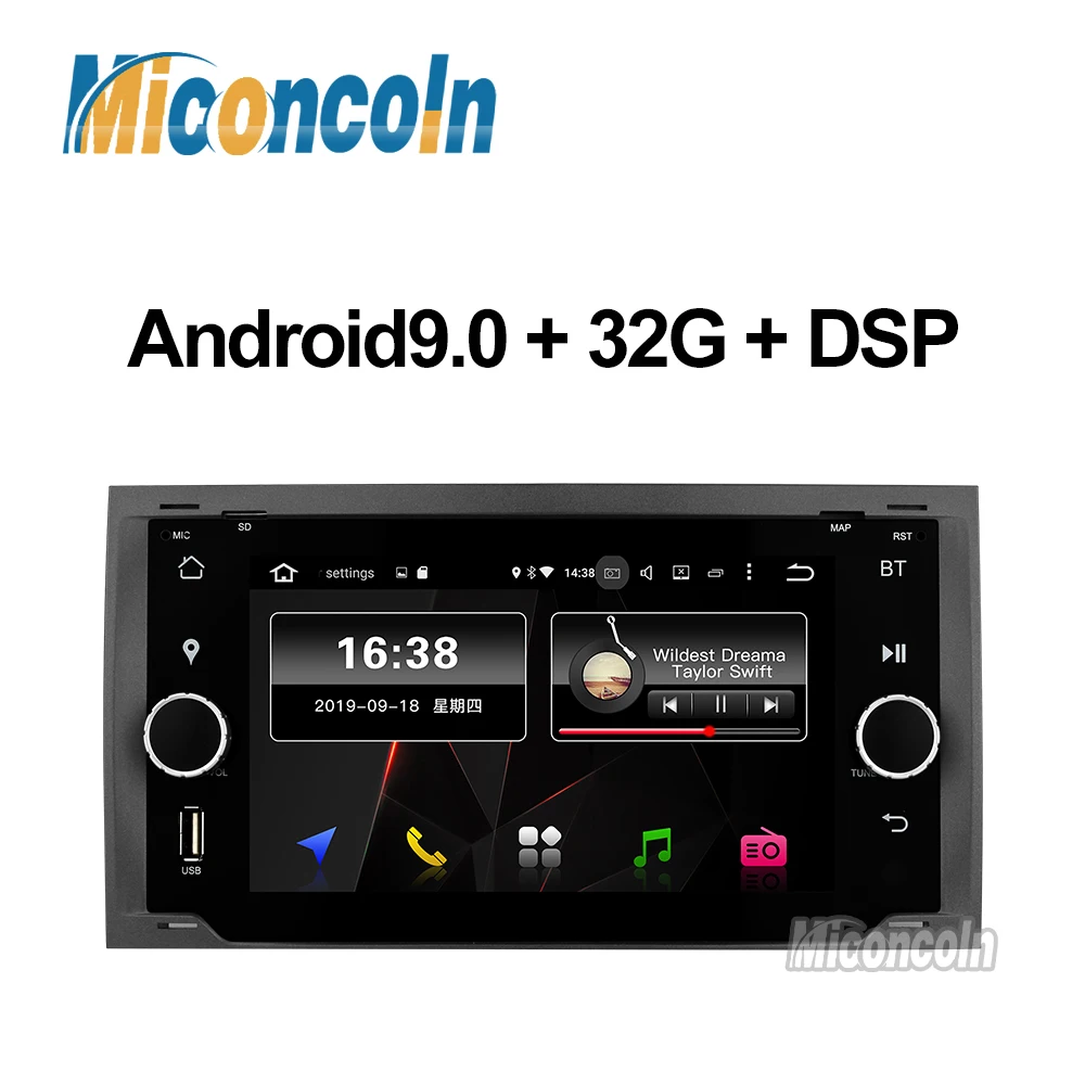PX30 32G Android 9,0 автомобильный DVD для Ford Mondeo C-max focus galaxy S-max fusion ranger escape expedition fiesta Автомобильный dvd стерео