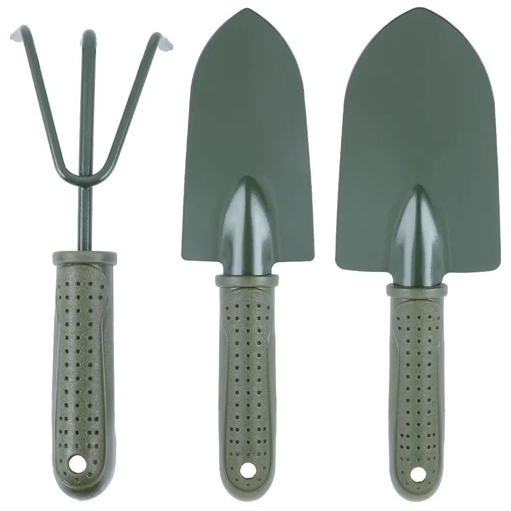 

Green Multifunctiona Kit Bonsai Tool Garden Tool Set Gardening Shovel Rake Portable Practical Gardening Tool Set Durable