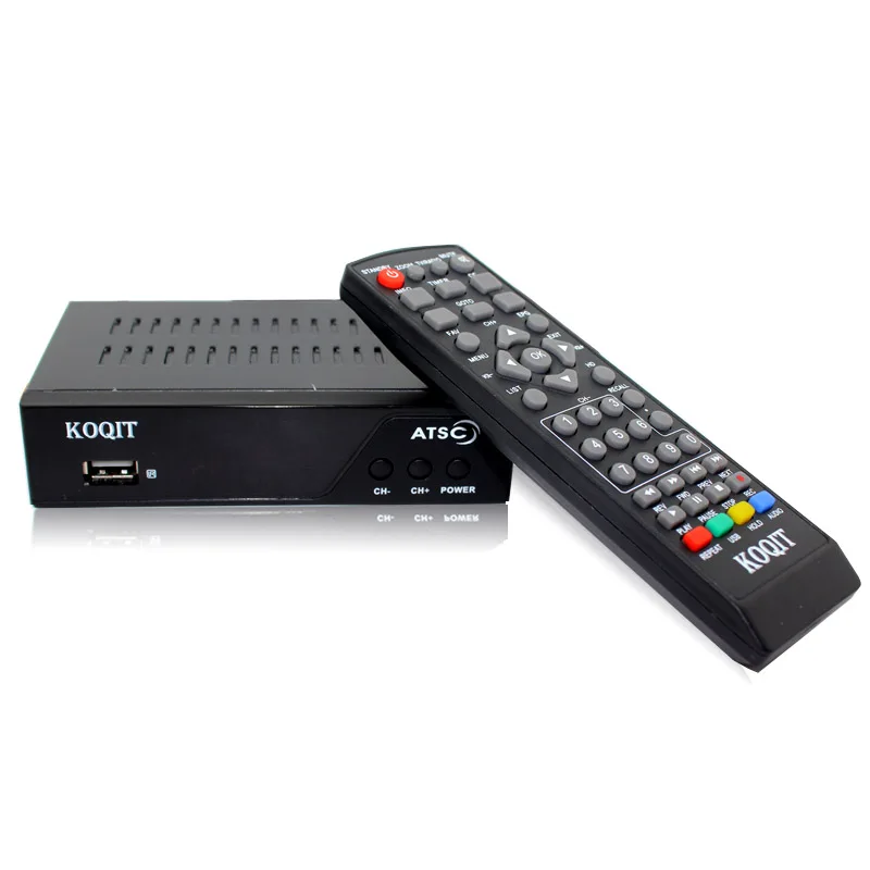 США 1080P HDMI ATSC цифровой конвертер коробка наземный коаксиальный кабель чистый Qam аналоговый ТВ приемник HDTV телеприставка