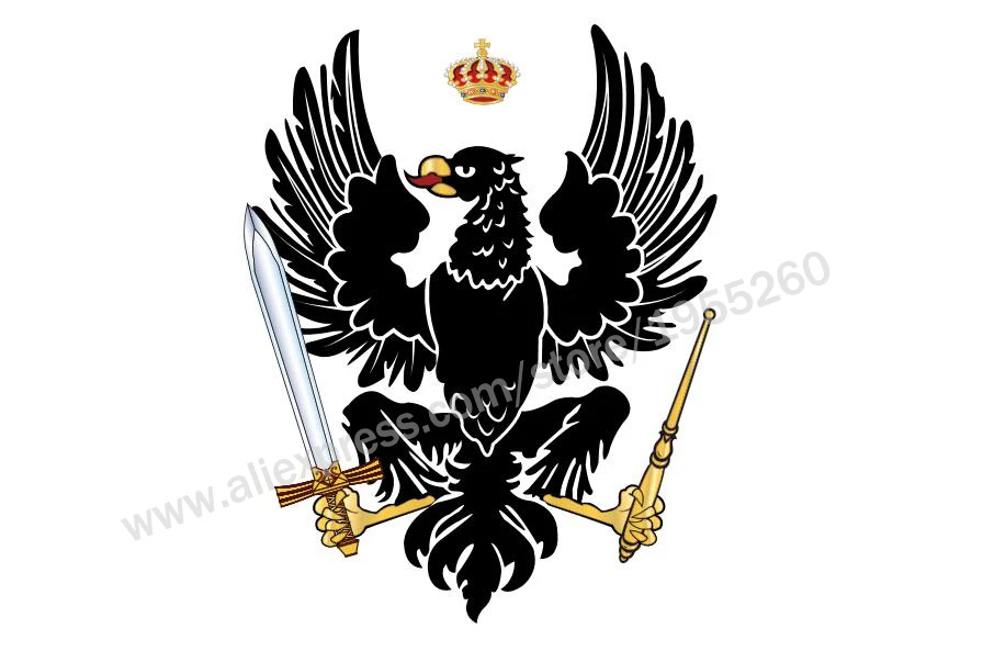

Flag of The Kingdom of Prussia (1803-1892) 3 X 5 FT 90 X 150 Cm Germany Flags Banners