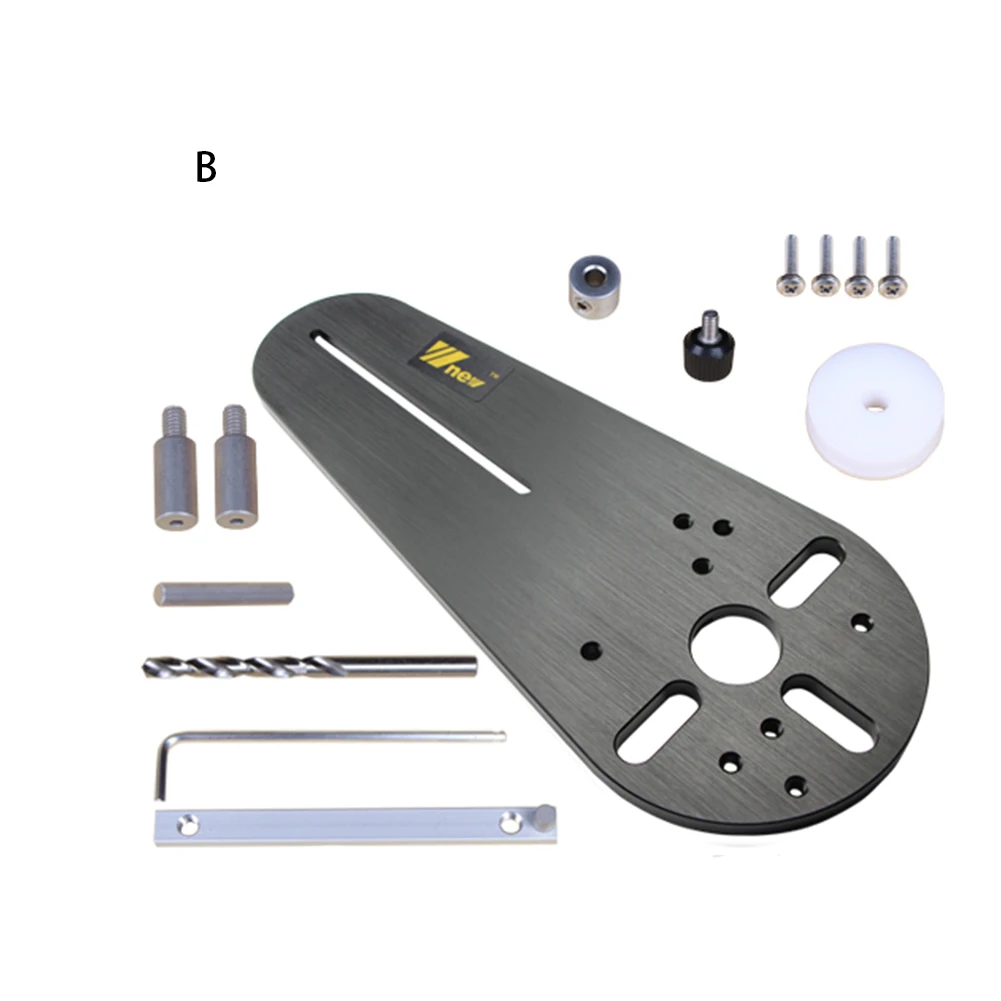 

Cutting Jig Set Durable Milling Circle Groove Easy Operate High Hardness Electric Trimmer Use Bakelite Tool Efficient Practical