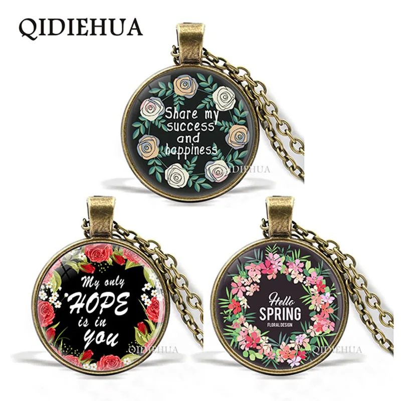 Поделитесь своим успехом и счастьем ожерелье Священный цветок жизни ювелирные