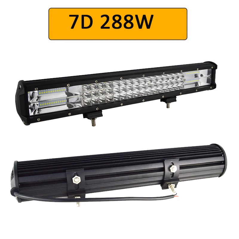 

Auxtings 20'' LED Bar LED light bar 20in led work light for Car Tractor Boat OffRoad 4WD 4x4 Truck SUV ATV Driving 12V 24V