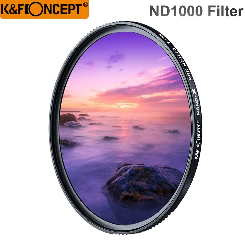 K & F Concept ND1000 фильтр ND для камеры 10 остановок нано х MRC набор УФ фильтров с