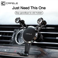 Cafele stojak pod telefon Car Phone Holder Car Air Vent Clip Mount Phone GPS Stand soporte iphone soporte movil mesa flexible
