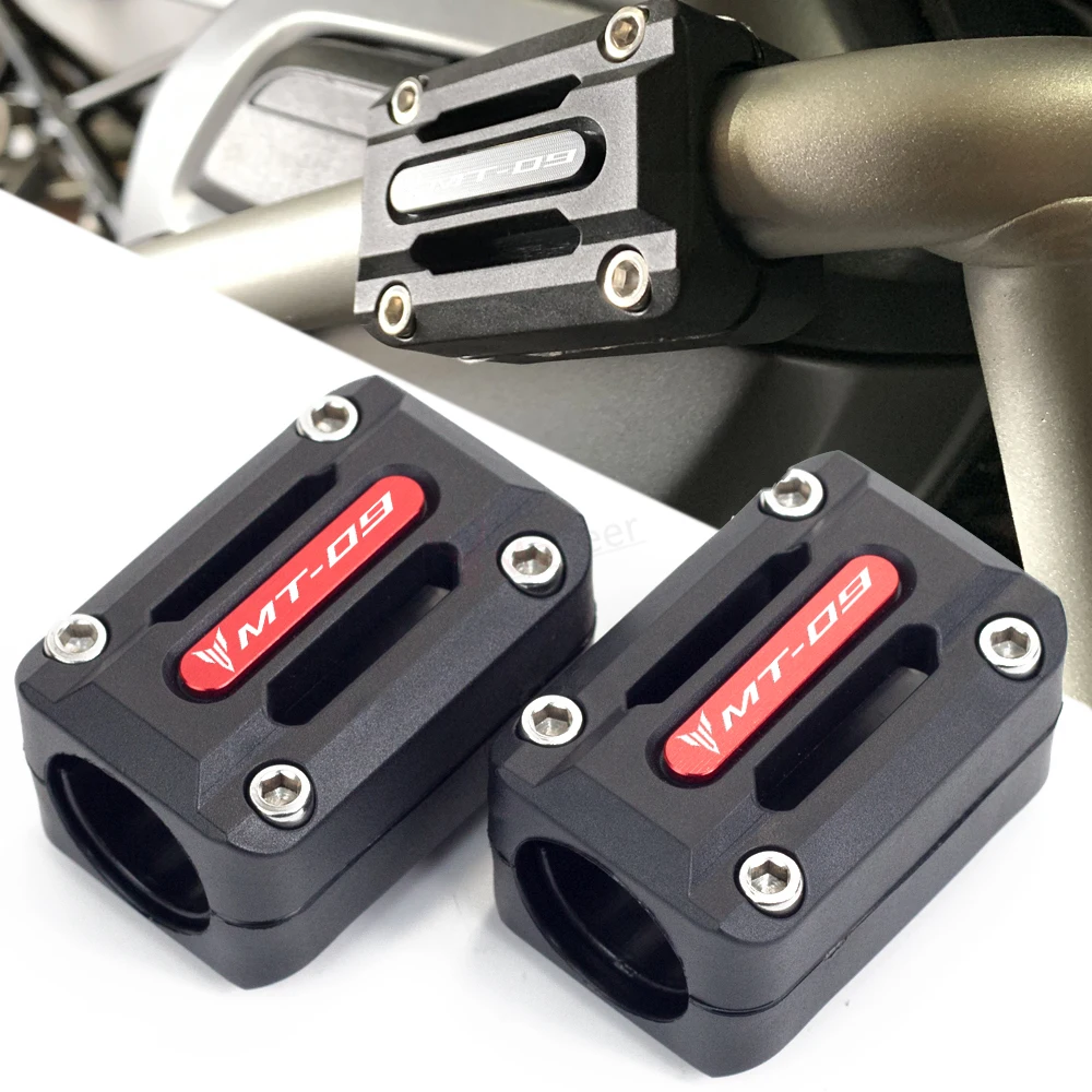 Декоративный блок Crashbar для мотоцикла украшение Yamaha MT09 Tracer FZ09 FJ09 MT-09 MT 09 2017-2020