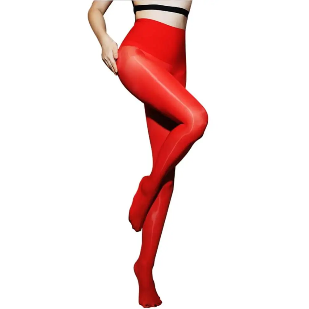 

Metelam Womens High Waist Glossy Seamless Pantyhose Stretchy Shape Stockings