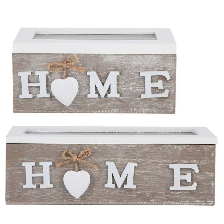 Чайный мешок ювелирный Органайзер 2 и 3 деревянные ячейки оборудование для